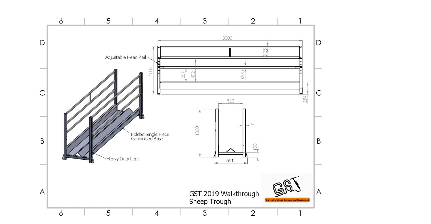 Walkthrough Sheep Feeder Trough Gst Fabrication
