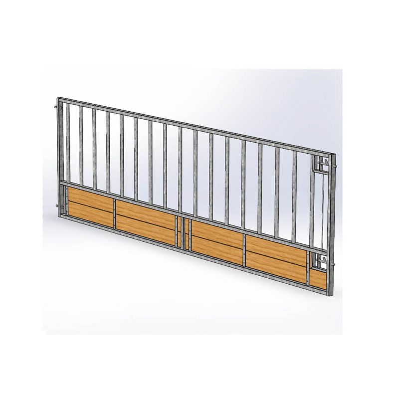 Horse Feed Barriers 20ft as Gate Heavy Duty GST Fabrication