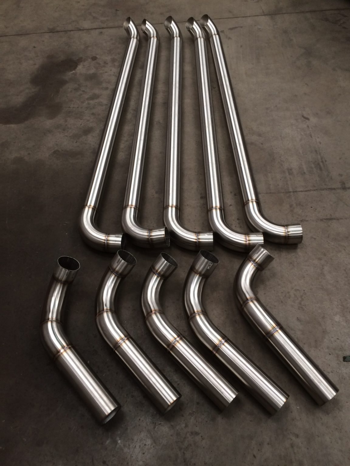 John Deere 6000 Series Stainless Steel Exhaust Pipe GST Fabrication